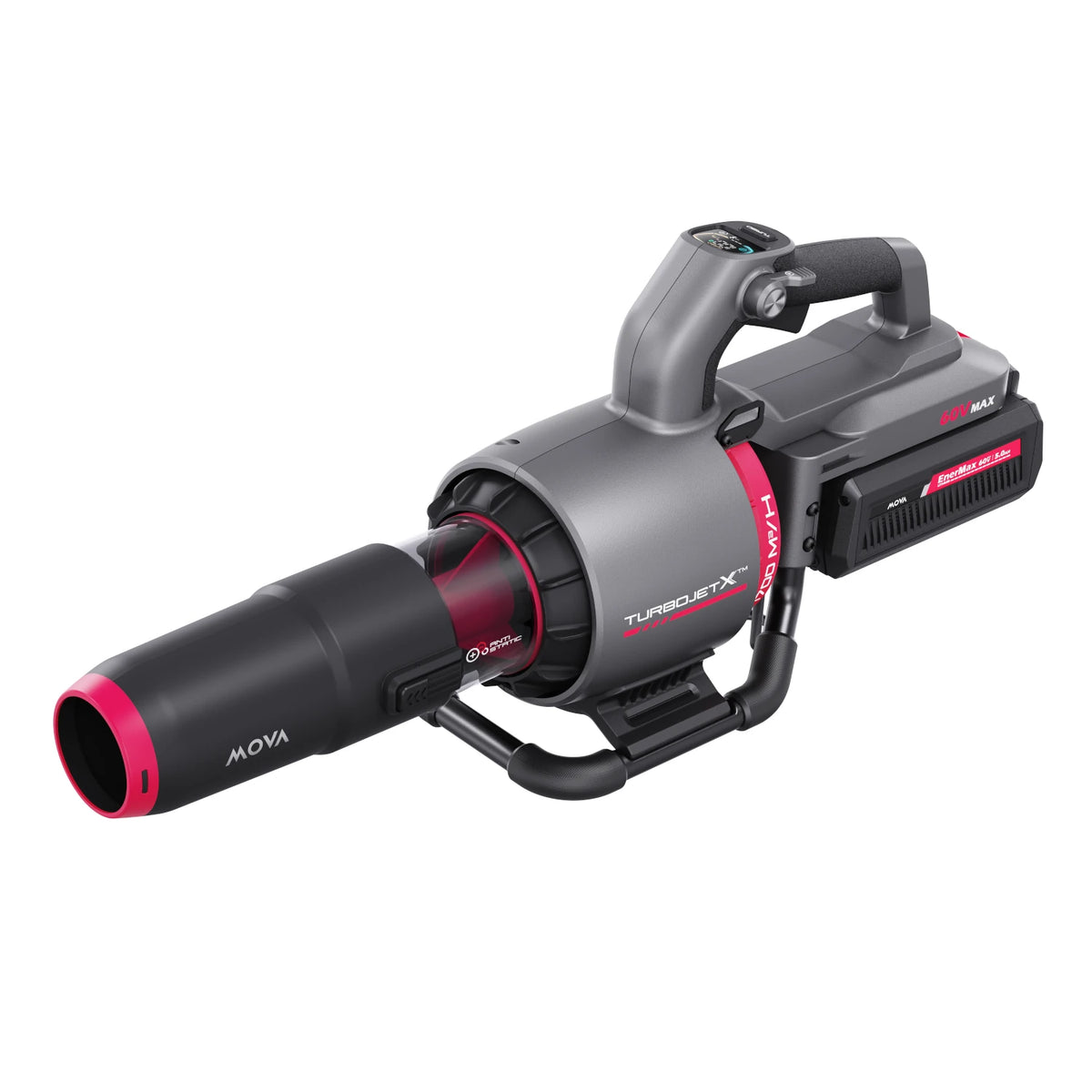 MOVA 60V Brushless 1700 m3/h lombfúvó szett (5.0Ah akkumulátor & töltő) / GB628